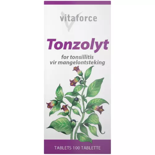 Vitaforce Tonzolyt For Tonsillitis 100 Tablets