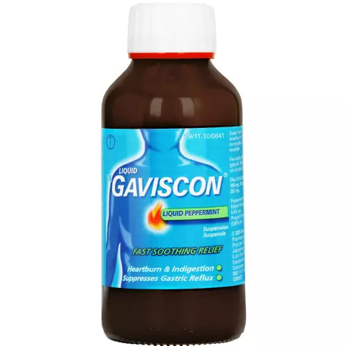 Gaviscon Liquid Suspension Peppermint 300ml