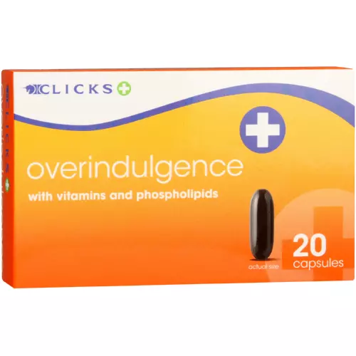 Overindulgence 20 Capsules Overindulgence 20 Capsules