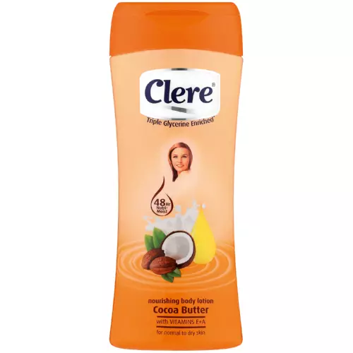 Clere Hand & Body Lotion Cocoa Butter 400ml Clere Hand & Body Lotion Cocoa Butter 400ml