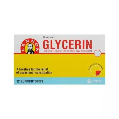 Lennon Glycerin Suppositories 12's
