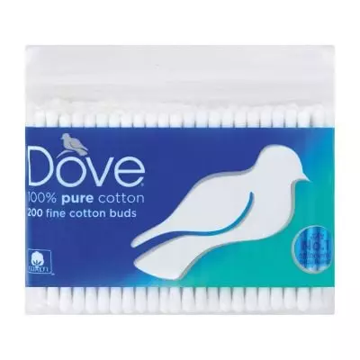 Dove Cotton Buds In Bag 200`s Dove Cotton Buds In Bag 200`s