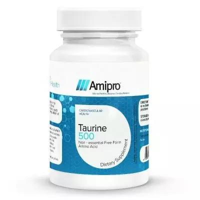 Amipro Taurine 500mg 60 Capsules Amipro Taurine 500mg 60 Capsules