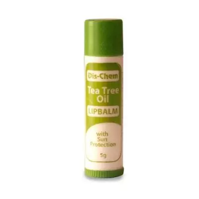 Dis-Chem Lip Balm Tea Tree 5g Dis-Chem Lip Balm Tea Tree 5g