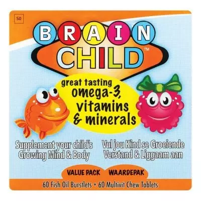 Brain Child Combo Pack 120's Brain Child Combo Pack 120's