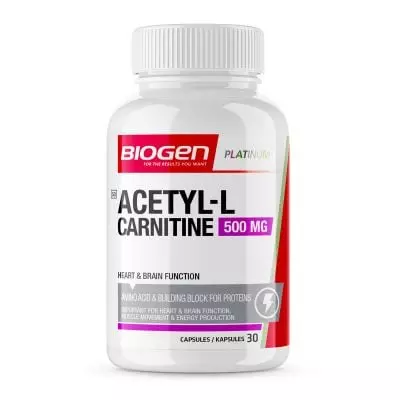 Biogen Acetyl L-carnitine 30 Capsules
