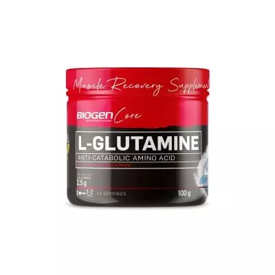 Biogen L-glutamine 100g Biogen L-glutamine 100g