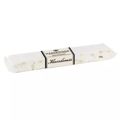 Wedgewood Nougat 100g Macadamia Bar