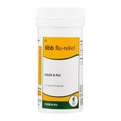 Tibb Flu-relief 20 Capsules Tibb Flu-relief 20 Capsules