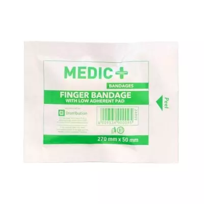 Medic Finger Bandage 27cm x 5cm Medic Finger Bandage 27cm x 5cm