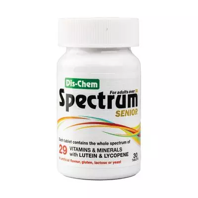 Spectrum Senior Multivitamin 30's Spectrum Senior Multivitamin 30's