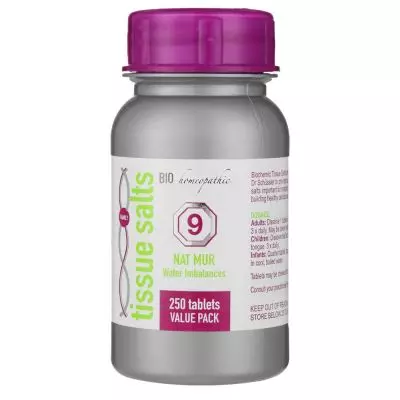 Bio Homeopathic T/s Nat Mur 250 Tabs 9