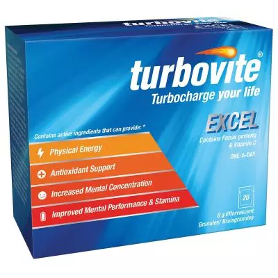 Turbovite Excel 20 Sachets
