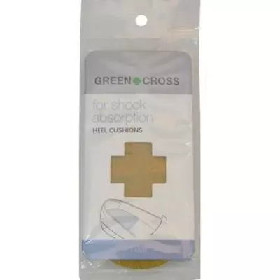 Green Cross Heel Cushion