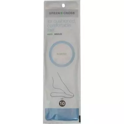 Green Cross Insole Scented Men 10