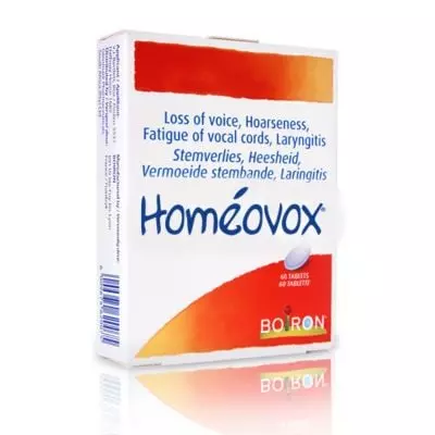 Boiron Homeovox 60 Tablets Boiron Homeovox 60 Tablets