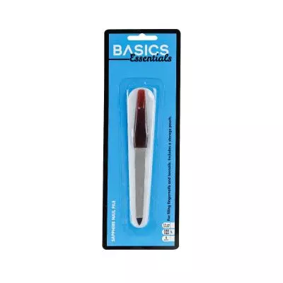 Basics Nail File Saphire 6 With Pouch