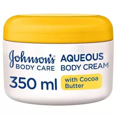 Johnson's Aqueous Body Cream Body Care 24 Hour Moisture Cocoa Butter And Vit E 350ml Johnson's Aqueous Body Cream Body Care 24 Hour Moisture Cocoa Butter And Vit E 350ml