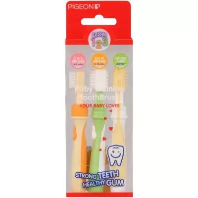 Pigeon Trainer Toothbrush Set 3's Pigeon Trainer Toothbrush Set 3's