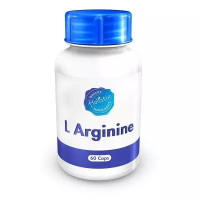 Holistix L Arginine 500mg 60's Holistix L Arginine 500mg 60's