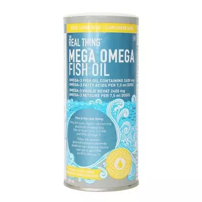 Real Thing Mega Omega Fish 200ml Lemon