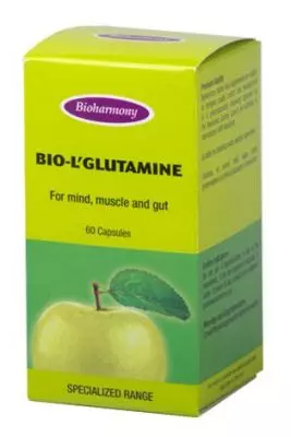 Bioharmony Bio-l'glutamine 500g 60 Capsules Bioharmony Bio-l'glutamine 500g 60 Capsules