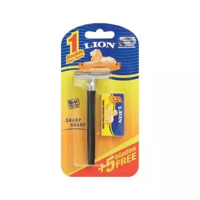 Lion Razor Metal + 5 Blades Lion Razor Metal + 5 Blades