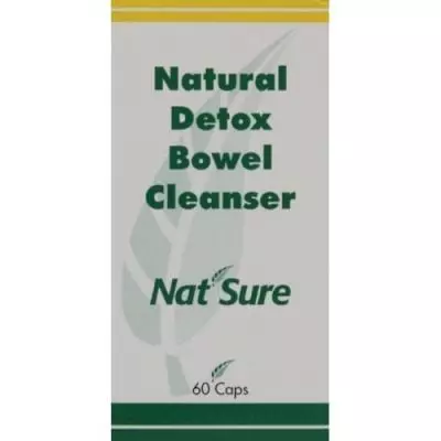 Natsure Natural Detox Bowel Cleanser 60's Natsure Natural Detox Bowel Cleanser 60's