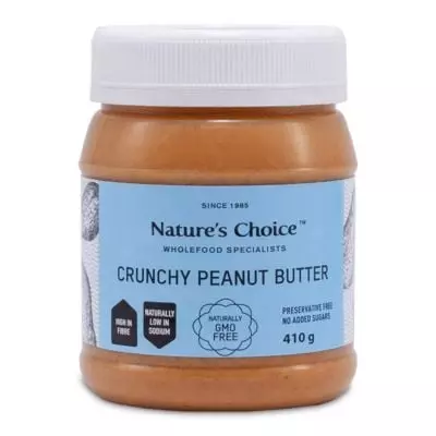 Nature's Choice Peanut Butter Crunchy 410g