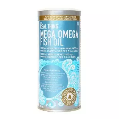 Real Thing Mega Omega Fish Oil 200ml