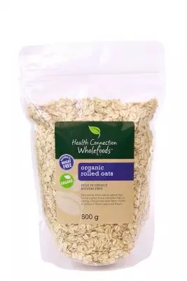 Health Connection Oats Rolled Organic 500g