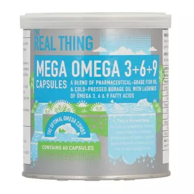 Real Thing Mega Omega 3,6,9 60 Caps Real Thing Mega Omega 3,6,9 60 Caps