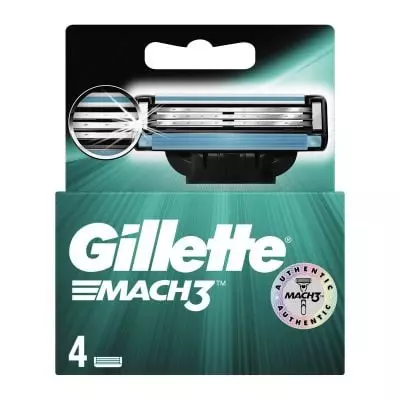 Gillette Blades Mach 3 4's Gillette Blades Mach 3 4's