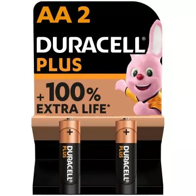 Duracell Plus AA Batteries 2 Pack Duracell Plus AA Batteries 2 Pack