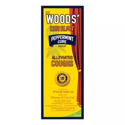 Woods Peppermint Cure Syrup 50ml Woods Peppermint Cure Syrup 50ml