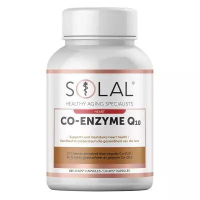 Solal Co-enzyme Q10 80mg 60 Caps Solal Co-enzyme Q10 80mg 60 Caps