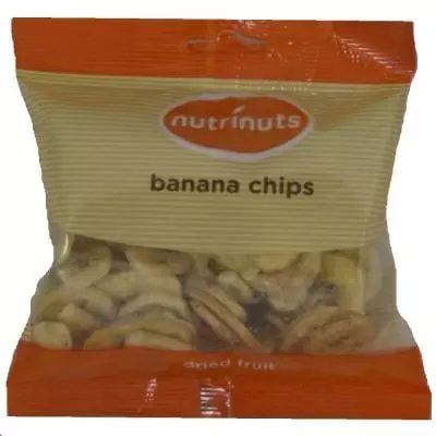 Nutrinuts Banana Chips 100g Honey Dipped Nutrinuts Banana Chips 100g Honey Dipped