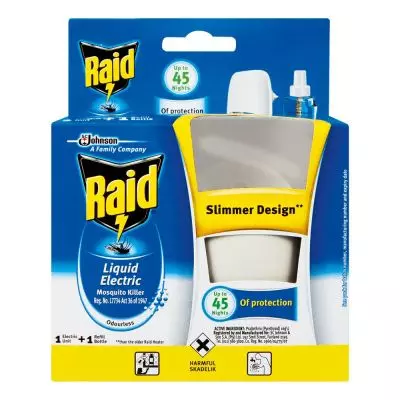 Raid Liquid Electric Mosquito Killer Unit Plus Refill Raid Liquid Electric Mosquito Killer Unit Plus Refill