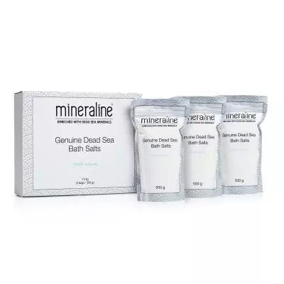 Mineraline Bath Salts Natural 1.5kg Mineraline Bath Salts Natural 1.5kg