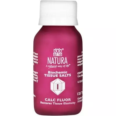 Natura Calc Fluor 1 Tissue Salts 125 Tabs
