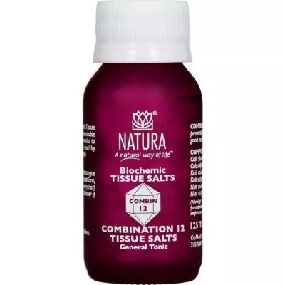 Natura Tissue Salts Combination 12 125 Tabs Natura Tissue Salts Combination 12 125 Tabs