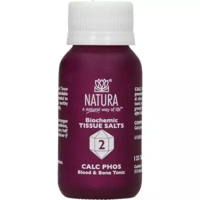 Natura Calc Phos 2 Tissue Salts 125 Tabs Natura Calc Phos 2 Tissue Salts 125 Tabs