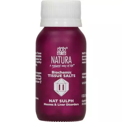 Natura Nat Sulph 11 Tissue Salts Tablets 125's