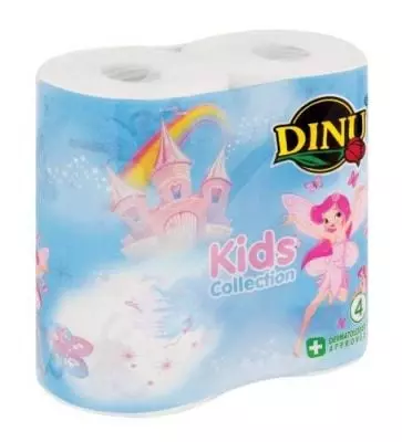 Dinu Kids Toilet Rolls Fairies 4's
