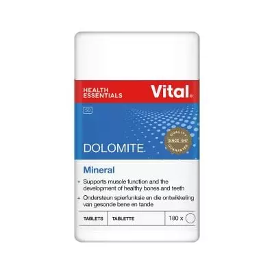 Vital Dolomite Tabs 180's Vital Dolomite Tabs 180's