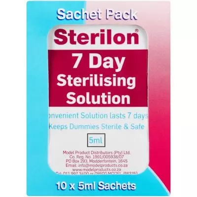 Sterilon Dummy Care Sterilising Solution 10x5ml Sachets Sterilon Dummy Care Sterilising Solution 10x5ml Sachets