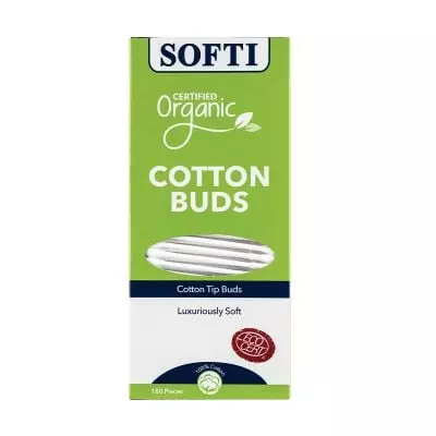 Softi Cotton Organic Cotton Buds 180's Softi Cotton Organic Cotton Buds 180's