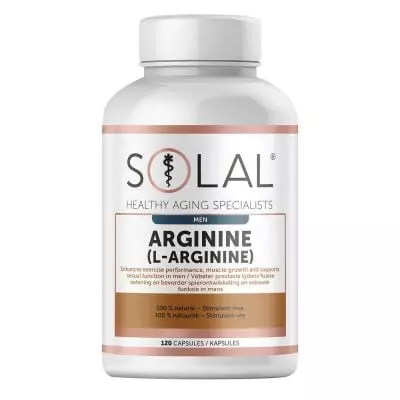 Solal Arginine L-argin Caps 120 Caps Solal Arginine L-argin Caps 120 Caps