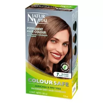 Natur Vital Colour Safe Permanent Hair Colour Blonde 150ml Natur Vital Colour Safe Permanent Hair Colour Blonde 150ml