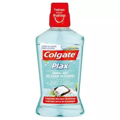 Colgate Plax Mouthwash 500ml Herbal Salt